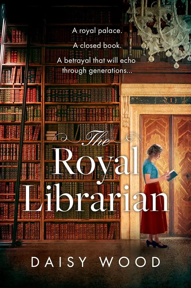 Cover of The Royal Librarian, by Daisy Woods.