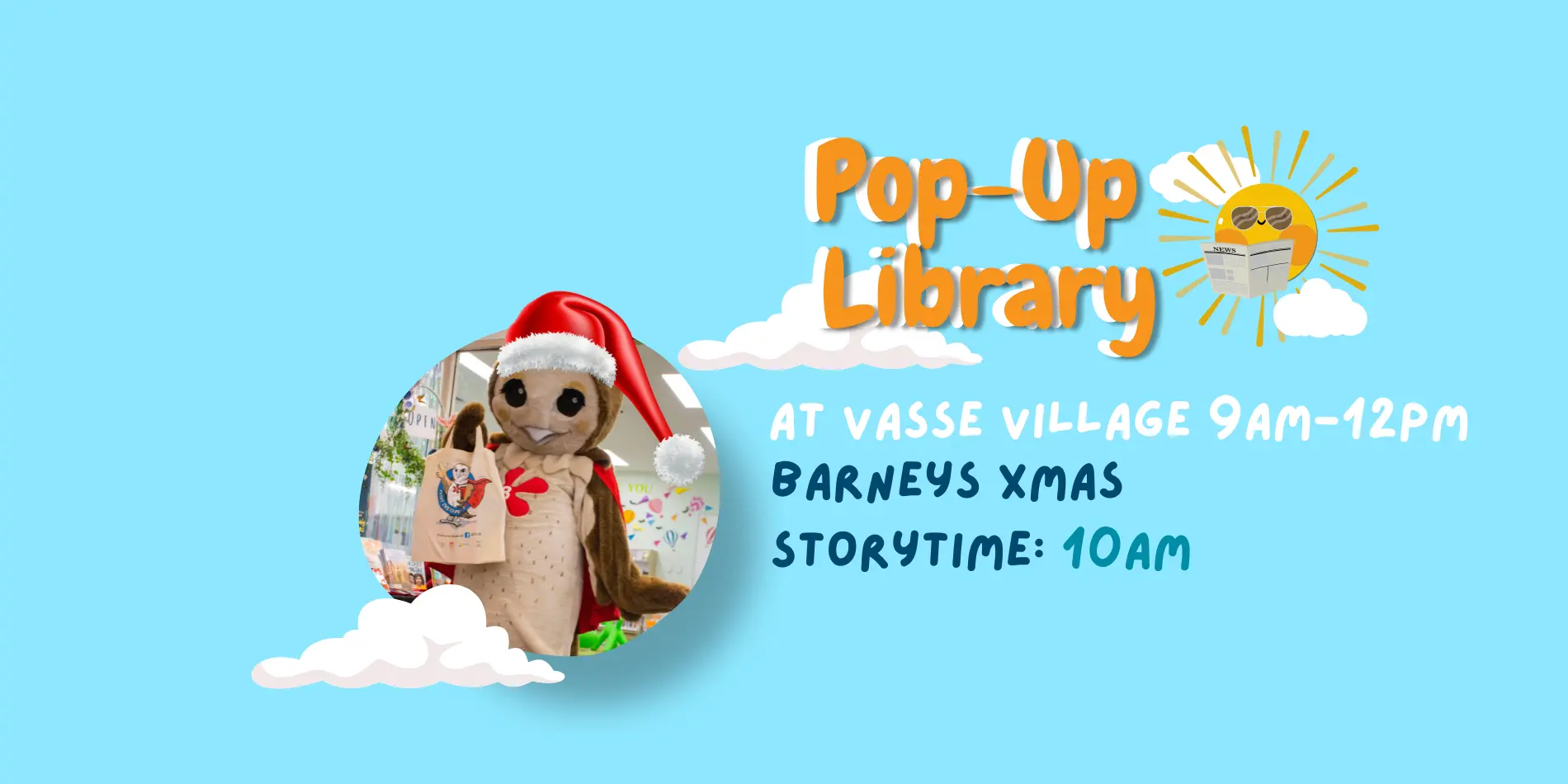 Pop Up Library at Vasse Village