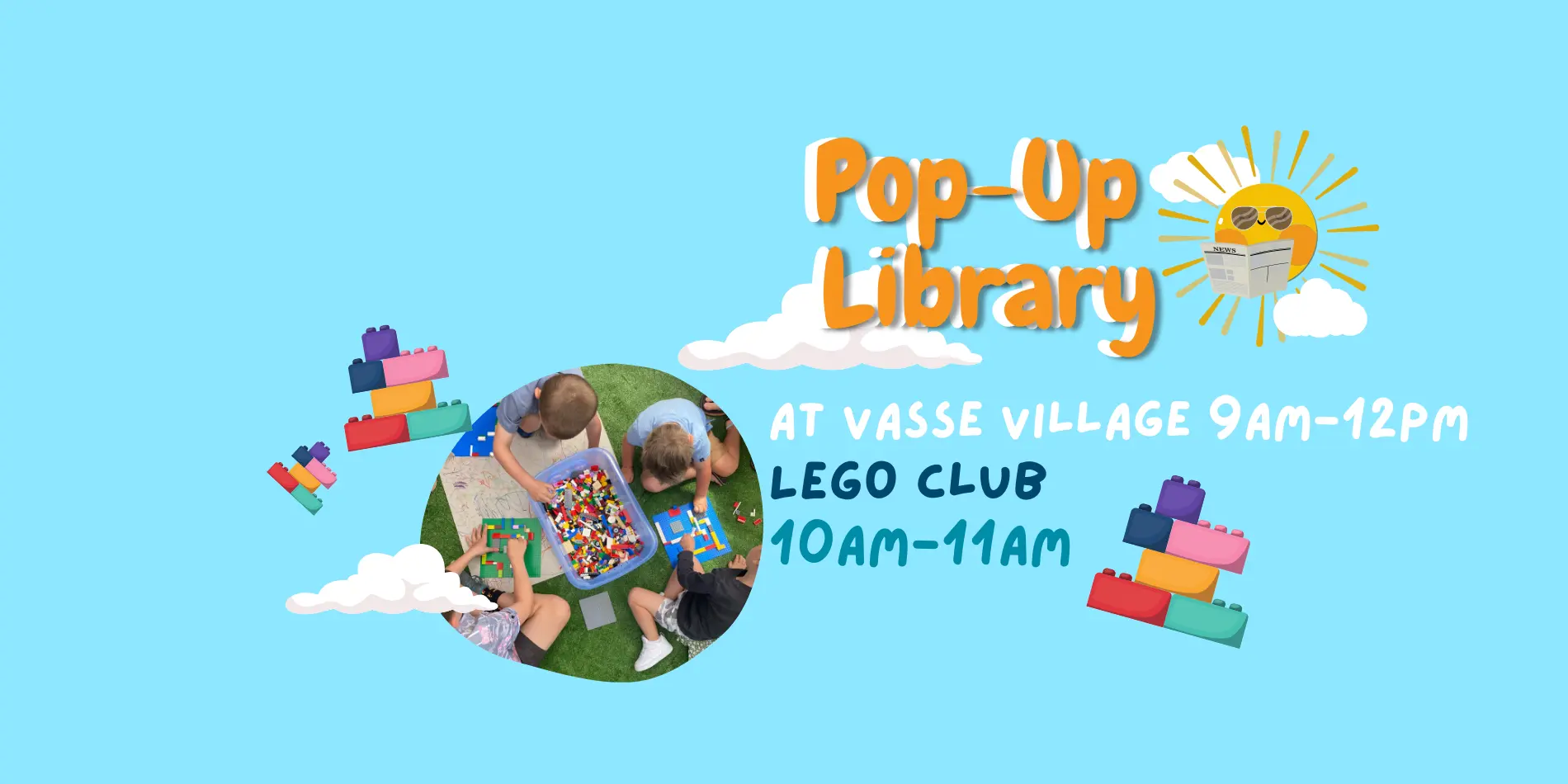 Lego Club at Vasse Village Pop-up Library