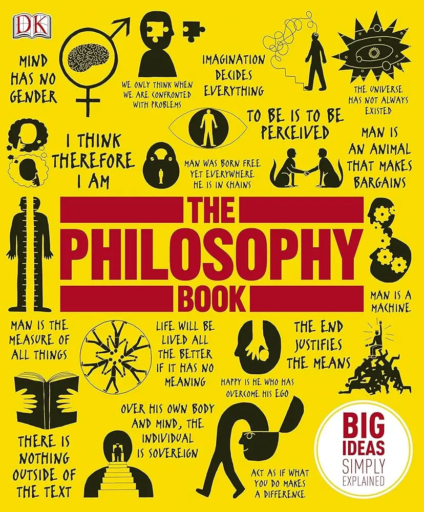 Cover of The Philosophy Book, by Marcus Weeks.