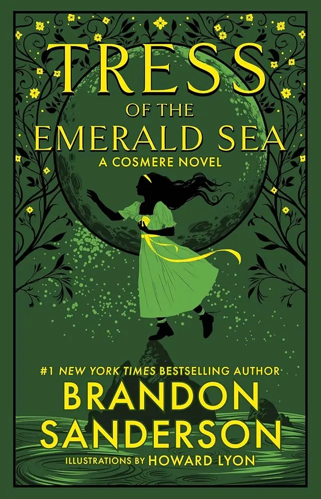 Cover of Tress of the Emerald Sea, by Brandon Sanderson.